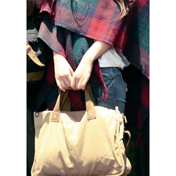 Vagarant 16.5" Canvas Messenger Casual Bag CM34GRN